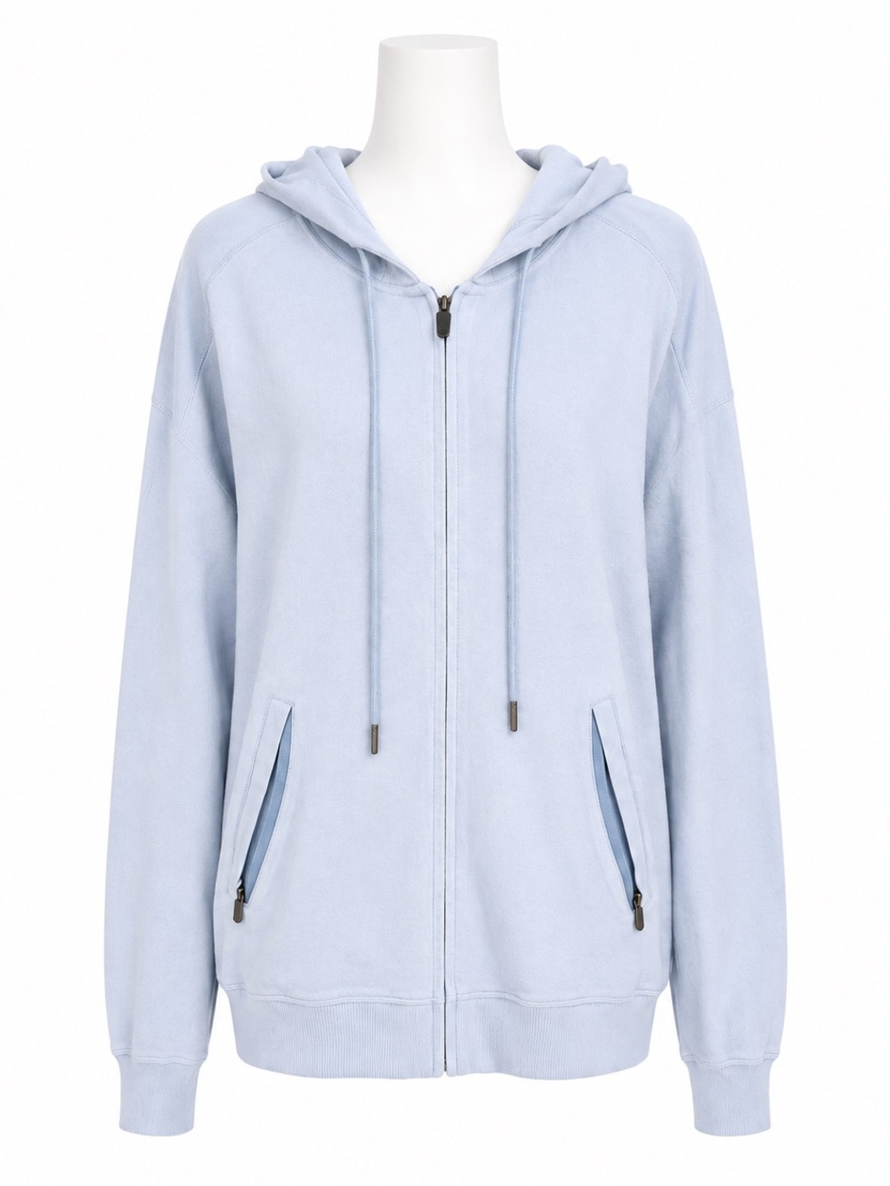 Mack Weldon Light Heather Blue Crewneck Sweatshirt